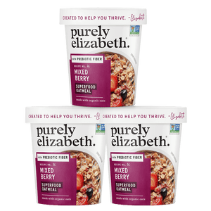 Mixed Berry Superfood Oat Cup with Prebiotic Fiber - 3 Pack