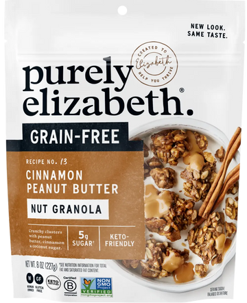 Cinnamon Peanut Butter Grain-Free Granola