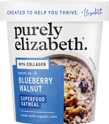 Blueberry Walnut Superfood Oat Cup with Collagen