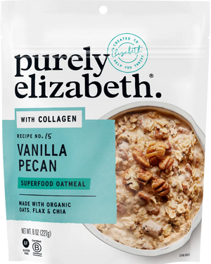 Vanilla Pecan Superfood Oatmeal Pouch with Collagen